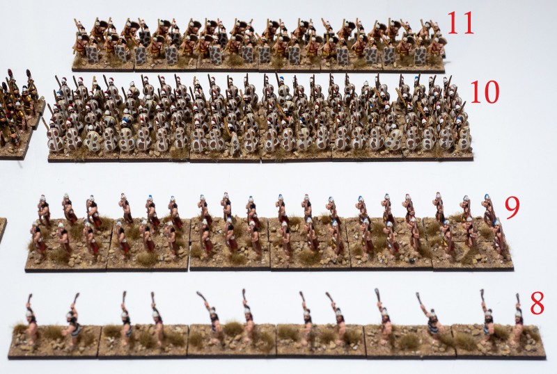 Early_Mycenaean_04.jpg (631.51 KiB) 4440 mal betrachtet 8. Slingers, Irr Ps (O). 9. Archers, Irr Bw (I). 10. Line Spearmen, Reg Pk (I). 11. Phylians, Reg Ax (I).