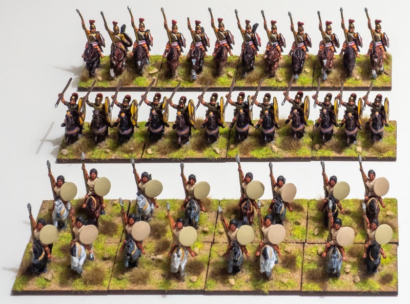 Later_Carthaginian_02.jpg (804.25 KiB) 1027 mal betrachtet Unten Numidian mercenary cavalry, Irr LH (O). In der Mitte Spanish mercenary cavalry, Reg Cv (O). Oben Poeni cavalry, Reg Cv (O).