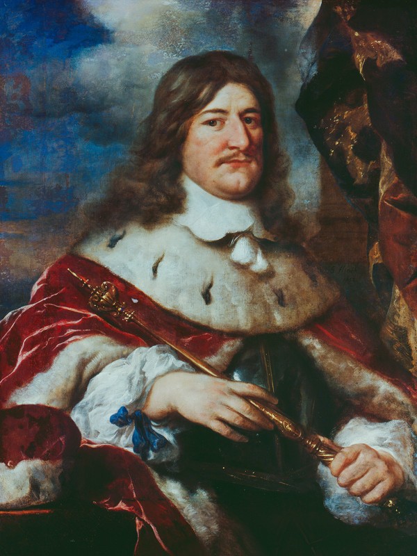 Kurfürst Friedrich Wilhelm von Brandenburg (1620-1688), gemalt von Govert Flinck (1615-1660), 1652.<br />© Stiftung Preußische Schlösser und Gärten Berlin-Brandenburg<br />https://brandenburg.museum-digital.de/object/38729